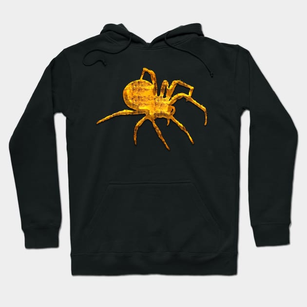 Gold Spider Hoodie by chelbi_mar